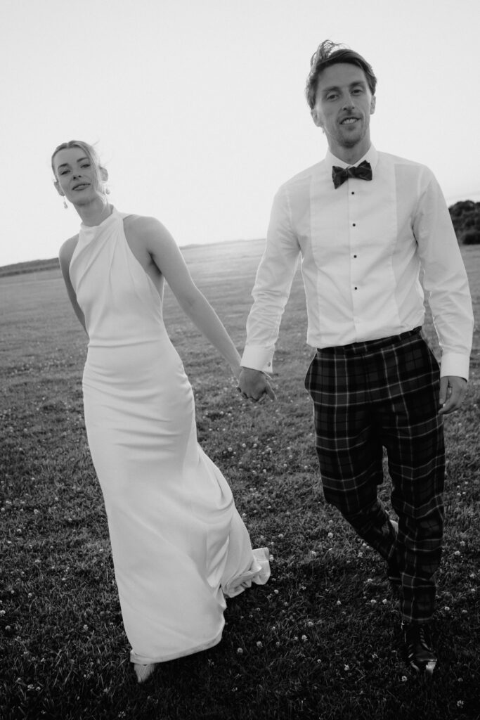Kinkell Byre wedding shot on film