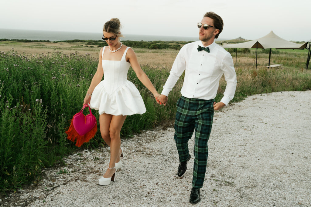 BRIDE IN @balykina.brand AFTER PARTY DRESS