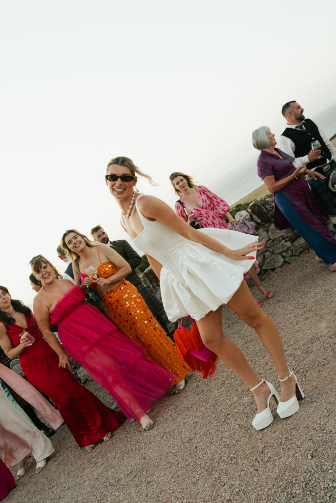 BRIDE IN @balykina.brand AFTER PARTY DRESS