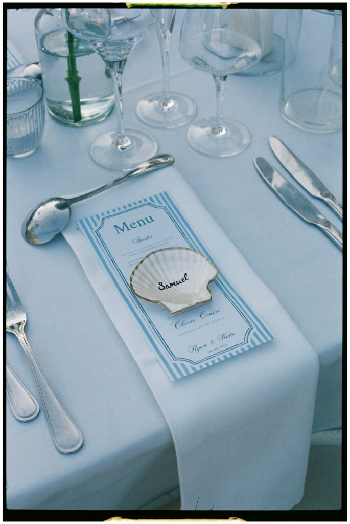 A summer wedding at Manoir de Longeveau France, captured on film