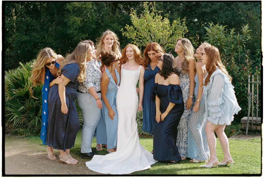 Black Tie Wedding at The Palm House, Liverpool captured on 35mm film 